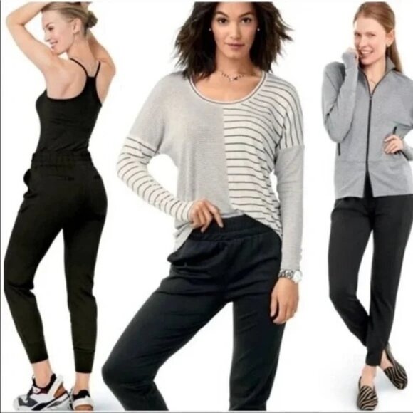 CABI Pivot Joggers Black Sz XS #3742 EUC - Picture 1 of 6